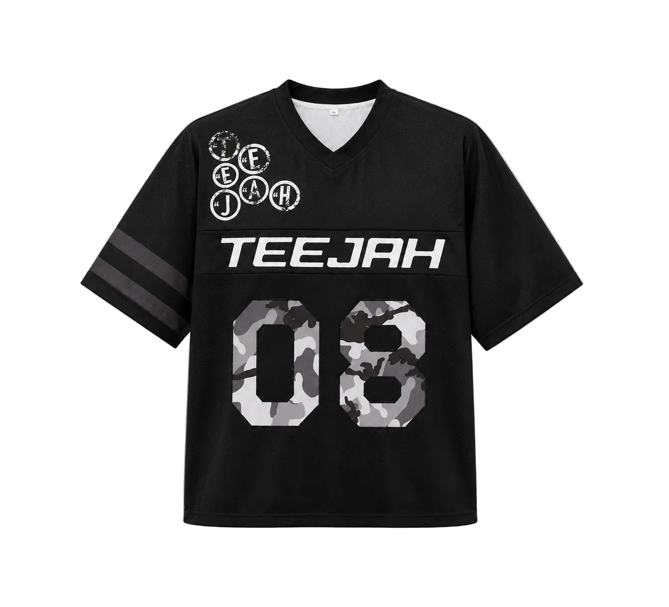 '08' Jersey - Black